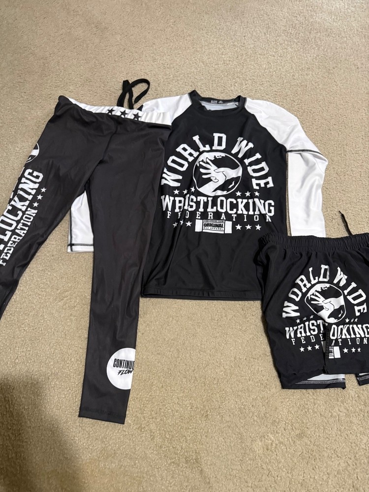 Continous Flow Jiu-Jitsu BJJ nogi set Size L