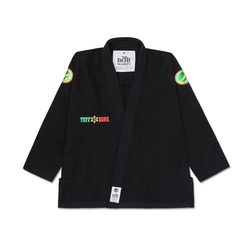 Shoyoroll Bob Marley x Black V1 BJJ Gi Uniform JiuJitsu Grappling Kimono 450GSM