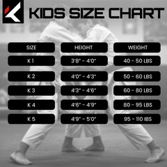 Kids Jiu Jitsu Belt, Premium Cotton BJJ Belt for Boys & Girls, Durable Martia…