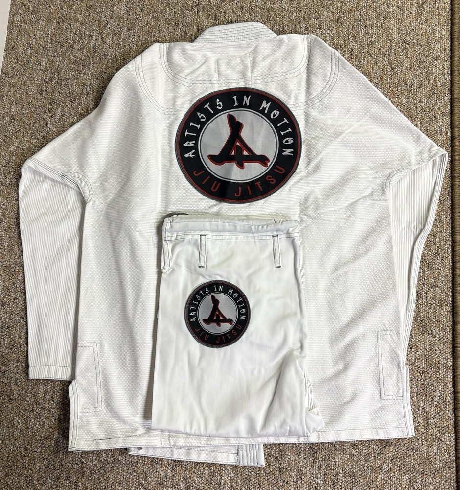 Breakpoint Academy Gi White A2 Kimono Set “Artists In Motion” New