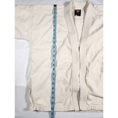 Toyo Martial Arts Gi Uniform Size 3 Natural Cotton Karate Judo Set Unbleached