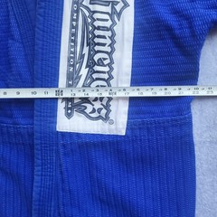 Gameness A2 Brazilian Jiu-Jitsu BJJ Professional Fighting System Jacket Blue