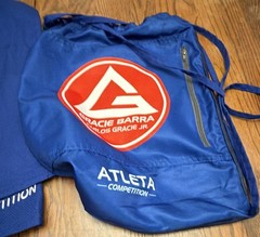 Gracie Barra Equipe Atleta Competition BJJ Jiu-Jitsu Gi Uniform Set A0 Blue