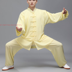 Women Men Soft Chinese Tai Chi Martial arts Suit Wing chun Wushu Kung fu Uniform
