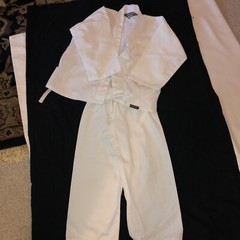 CENTURY UNISEX 2 PIECE MARSHALL ARTS KARATE SET PANTS / TOP SIZE 00