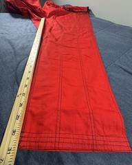 Battle Star Adult Gi Red/Black Jiu-Jitsu Competition Level Cotton Size A-4 Suit