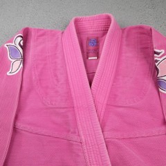 Fenom Kimonos Gi Kimono Size M-3 Pink MMA Jiu Jitsu (Jacket & Pant Only)