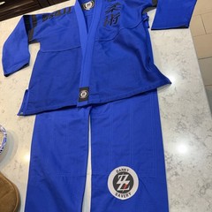Danny Savery Jiu Jitsu Gi Blue A2 BSBJJ Kimono Uniform Set Jacket Pants Adult