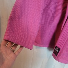 Fuji All Around Women’s Brazilian Jiu Jitsu Kimono Size W2 GI Pink Marshal Arts