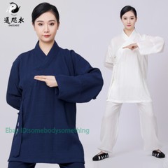 Wudang Taoist Robe Shaolin Kung fu Tai Chi Uniform Martial arts Wing Chun Suit