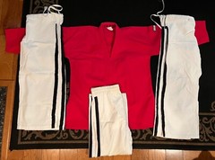 Vintage Karate Gi Heavyweight- Adult Unisex 1 Top 3 Pants