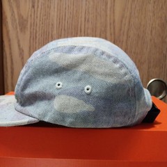 SUPREME Washed Out Twill Camo Camp Cap SS19