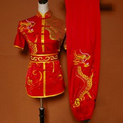 Custom Made Competition Kung Fu Uniform Tai Chi Wushu Performance Clothing Women