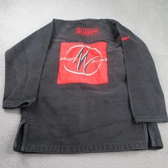 Ouano Gi Kimono Adult A0 Black MMA Jiu Jitsu (Jacket & Pant Only)