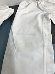 Gi Martial Arts White Child Unisex Kings Academy TaeKwonDo JiuJitsu Sz1/150 Used