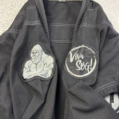 Straight Blast Gym (SBG) Brazilian Jiu-Jitsu GI Black A2 Gorilla MMA