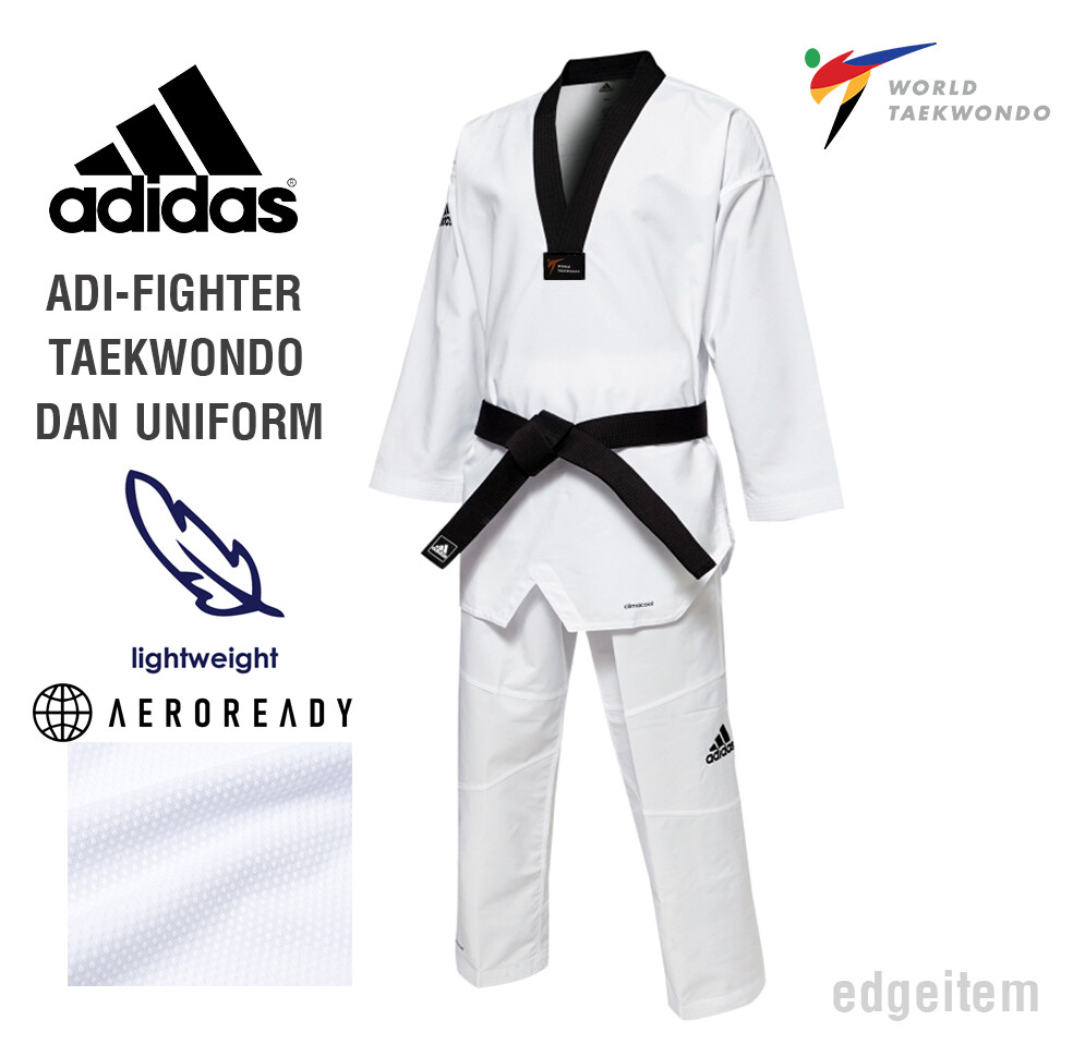 Adidas FIGHTER Dan Uniform (WT version) ADI-FIGHTER Dobok ADITF01 TKD