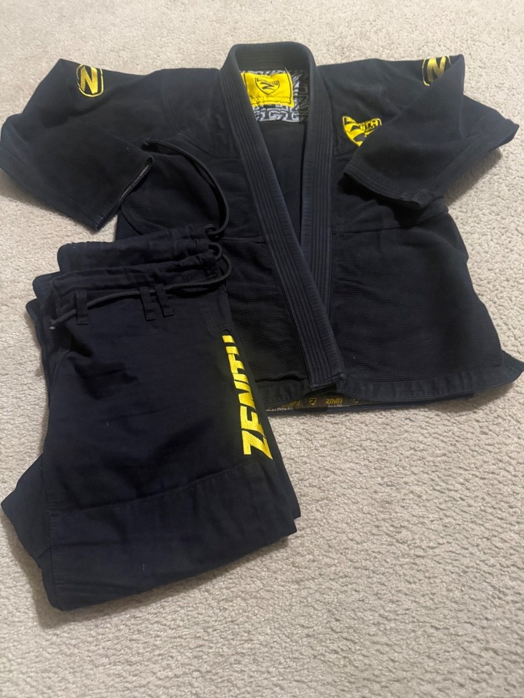 Zenith Jiu-Jitsu gi Size A1 used bjj