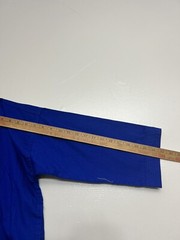 Taekwondo Gi Kids Size 1/150 Blue 2-Piece Used. With 2 Belts Green And White.