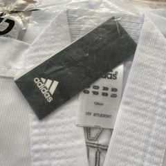 Adidas ITF Taekwondo Student Dobok Uniform White Size 120cm – New