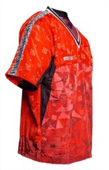 TOP TEN SPORT KARATE KICKBOXING ULTRALIGHT PRISM RED Uniform Gi MMA TKD Martial