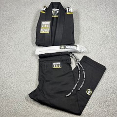 Tatami Fightwear Nova Absolute BJJ Gi Womens Black Size F1 Jiu Jitsu Kimono Set