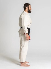 New Fuji Sports All Around Mens Brazilian Jiu Jitsu Gi Jiu-Jitsu BJJ – Natural