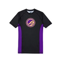 Shoyoroll Citrine Competitor Rash Guard SS & Training Fitted Shorts JiuJitsu Set
