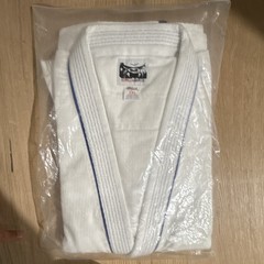 Gorilla Gear Jiu-Jitsu Gi Uniform Set White with Blue Trim Adult Unisex 2XL