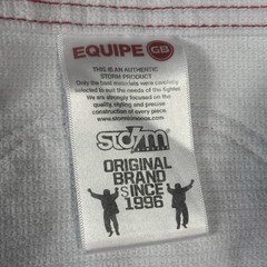 Gracie Barra Kimono/Gi Jacket Youth Size Y3 White Storm MMA Jiu Jitsu