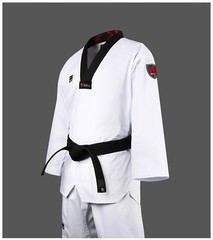 MOOTO BS4.5 Uniform with Black V-Neck WT (World Taekwondo) TKD 4.5 Dobok