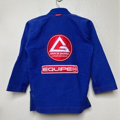 Gracie Barra Gi Top Unisex A0 Blue Jiu Jitsu BJJ Kimono Uniform