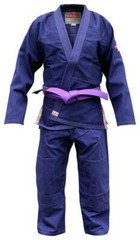 BJJ Kimono – NAVY by Kaizen Athletic Brazilian Jiu-Jitsu Gi A4 Size