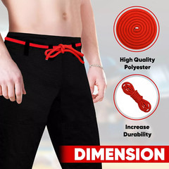 BJJ Gi Drawstring Replacement – Heavy-Duty Rope for Jiu Jitsu Pants (One Size)