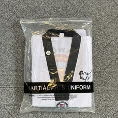 Martial Arts Taekwondo Karate Uniform Adult Size 4 White Chen Huu Academy New