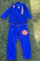 Gracie Barra Limited Edition Legacy Gi Kimono Blue A1