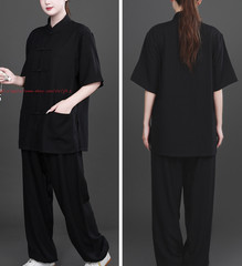 Chinese Tai Chi Uniforms Kung Fu Clothing Unisex Cotton Linen martial arts Suit