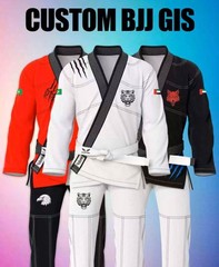 Premium Custom BJJ Gi Brazilian Jiu Jitsu Gi 450gsm Gi Kimono Logo Embroidry MMA