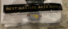 Martial Arts Supply Karate Uniform Best Sang Moo Sa 1(150 cm) White & Black