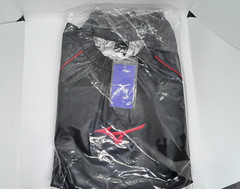 Mizuno Sauna suits Weight loss wear top and bottom set Black Red logo NEW