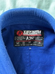 TATAMI KARATE JACKET BLUE A2H USED NO BELT