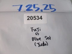 Fuji Brazilian Top Team Blue Kimono Gi With Pants Size 5