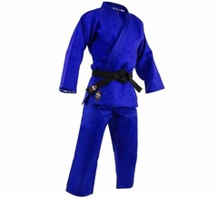 New Fuji Sports Mens Kids Womens Double Weave Judo Gi Kimono – Blue