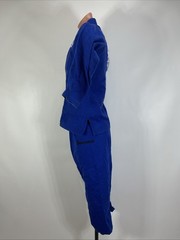 Gameness Air Brazilian Jiu Jitsu Gi Blue Top & Bottom MMA Size 1 Royal Art Texas