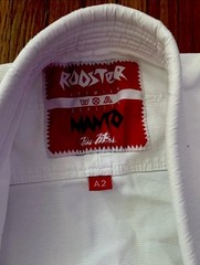 Rooster Manto Premium Jiu-Jitsu Gi Uniform w/ Belt, A2, White