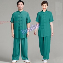 Unisex Chinese Tai Chi Clothing Kung Fu Wushu Martial Arts Suit Exercise Uniform