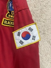Tiger Claws TC 2000 CHOI KWANG DO Korean MARTIAL ARTS Uniform Shirt Youth Medium