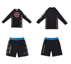 Albino and Preto Batch #100: Star Trek Rash Guard & Short (Set) No Gi Apparel