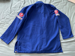 TATAMI KARATE JACKET BLUE A2H USED NO BELT