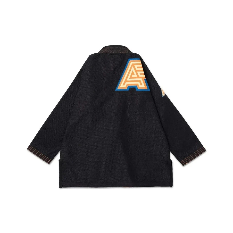 Albino & Preto Herringbone BJJ Gi Black | Premium Brazilian Jiu Jitsu Kimono